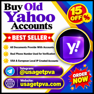 Buy Old Yahoo Accounts