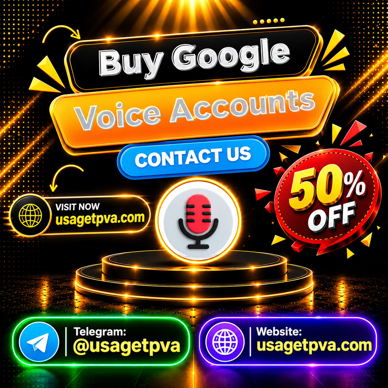 Buy Google Voice Accounts