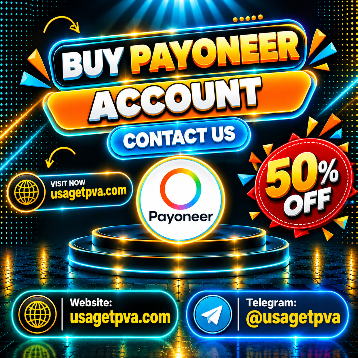 Buy Verified Payoneer Accounts